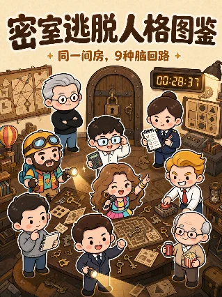 团建密室逃脱，MBTI才是真正的分界线