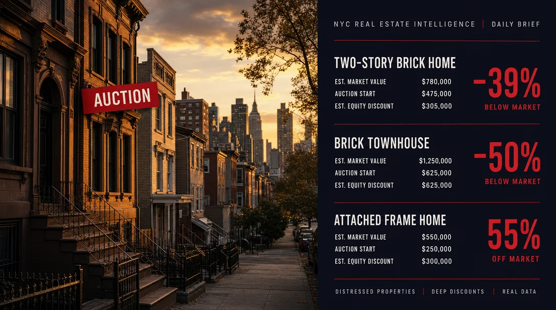 NYC Foreclosure Auction Radar — May 28, 2026
