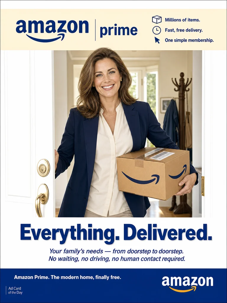 📦 Amazon told you the box would free you. It freed somebody else.