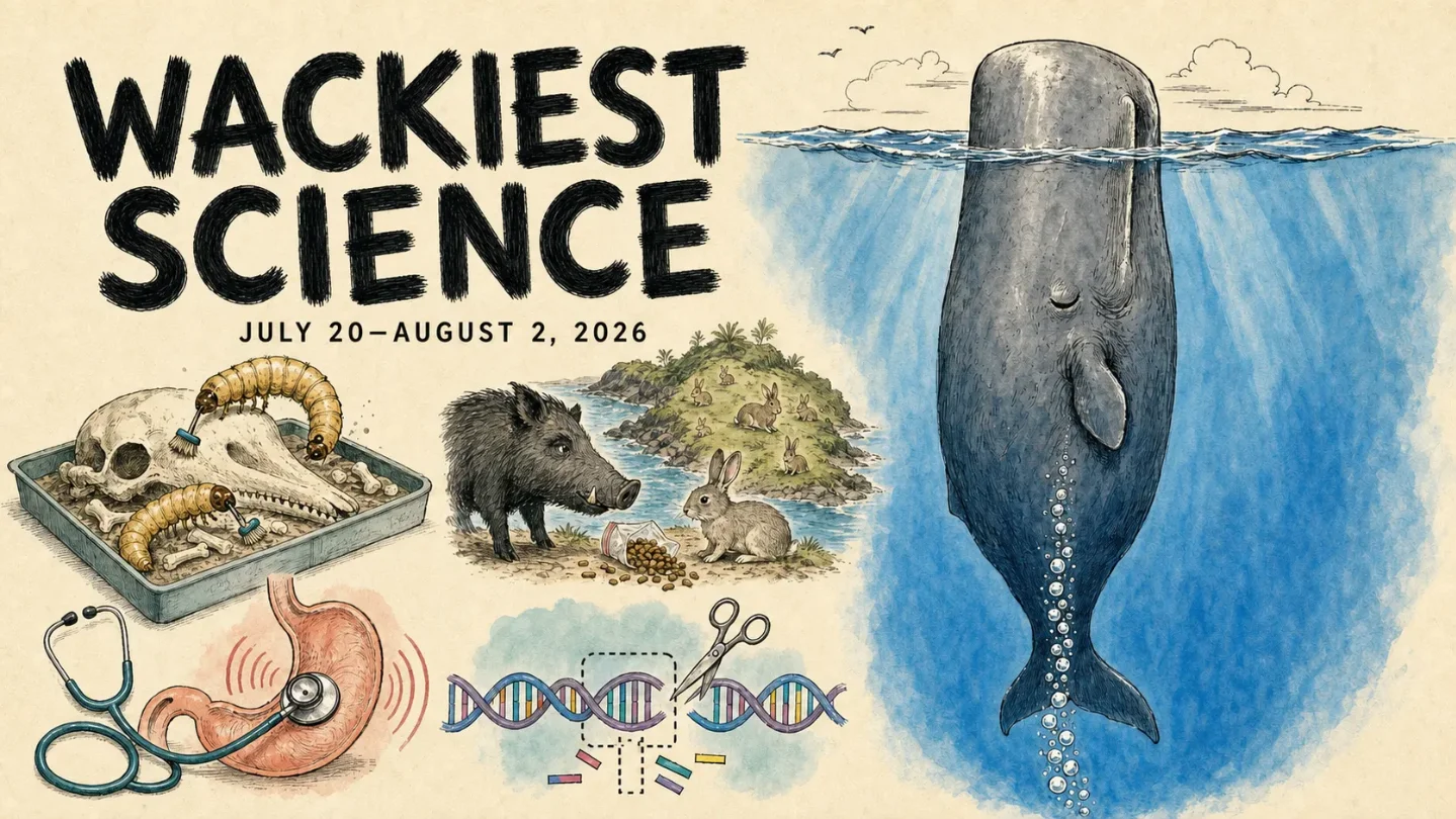 Superworms, sleeping whales, and rabbit-island boars