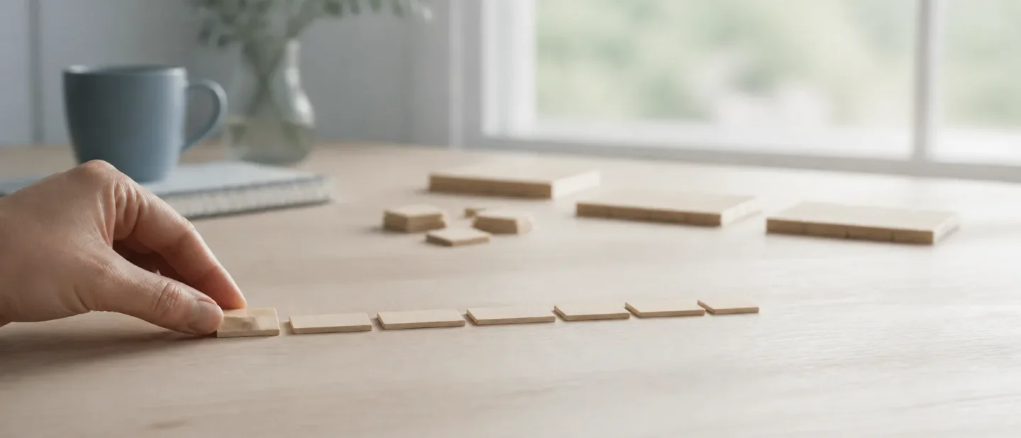 Name the next move, not the whole project
