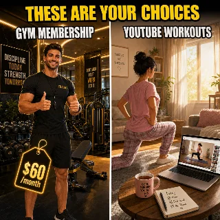 Gym Membership vs. YouTube Workouts