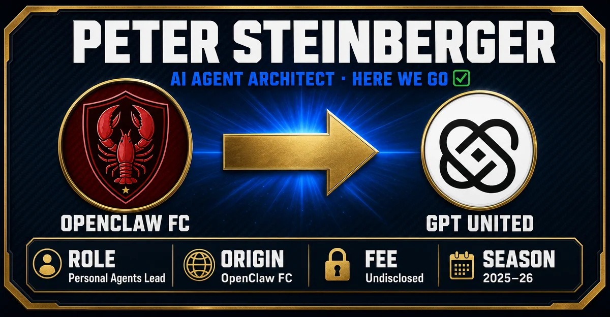 PETER STEINBERGER to GPT UNITED — HERE WE GO ✅