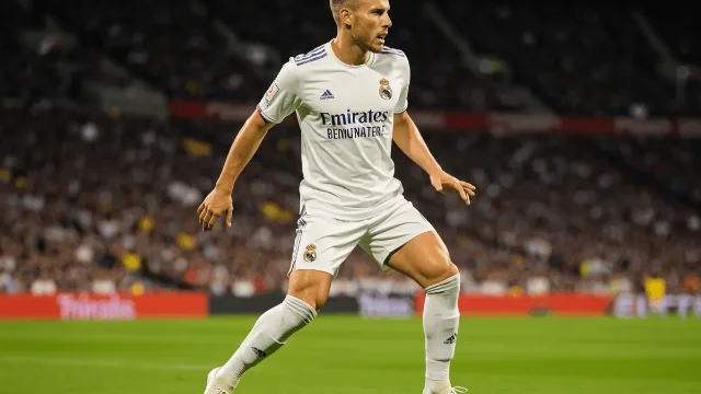 Ibrahima Konaté in a Real Madrid kit at the Santiago Bernabéu — confirmed on a free transfer from Liverpool, June 19