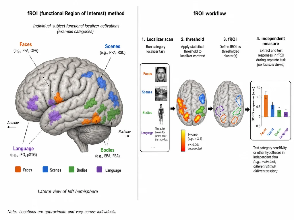 The fROI Method: How Neuroscientists Study the Same Brain Region Across People