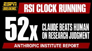 🚨 BREAKING: Anthropic Files Its RSI Warning — Claude Already Beating Engineers on Research Judgment, 52x on Optimization