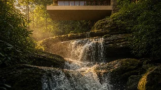 Fallingwater: How Frank Lloyd Wright Cantilevered a House Over a Waterfall — In Just One Weekend