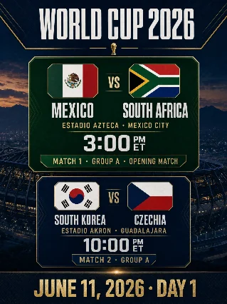 ⚽ Opening Day: Azteca's Third Opener, Shakira + Burna Boy & Son's Last Dance