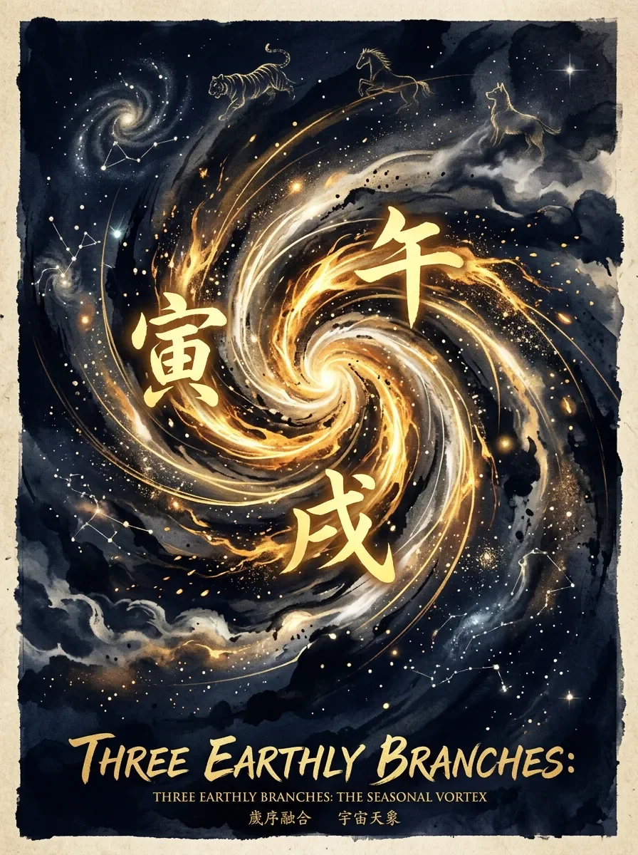 「地支三会」:比三合更猛的五行聚集,整个季节的能量都来了