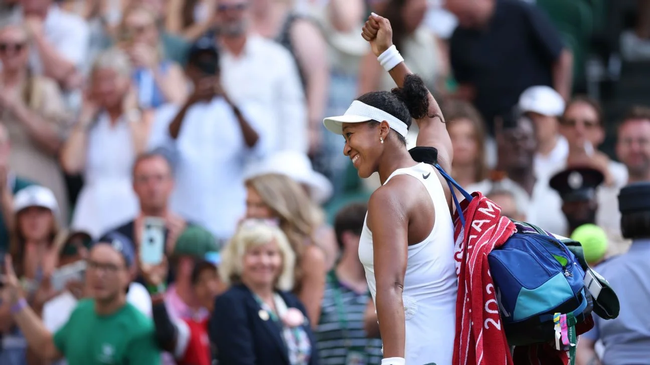 Osaka blows Wimbledon wide open