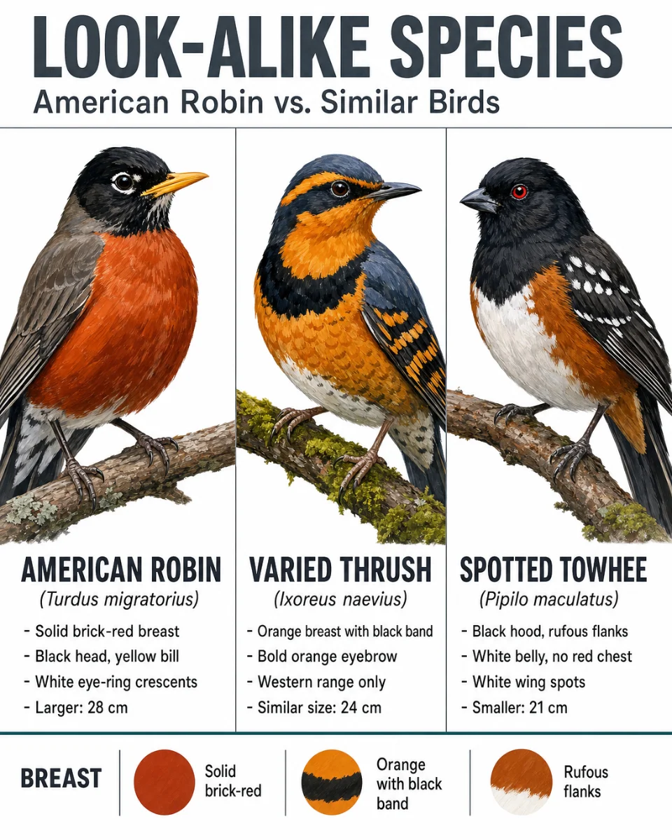 🐦 American Robin — Species ID Dossier
