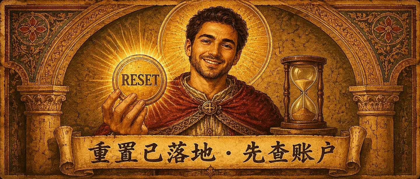 速蹬!8:28 重置落地,雷达却标关窗:先查账户再上重任务