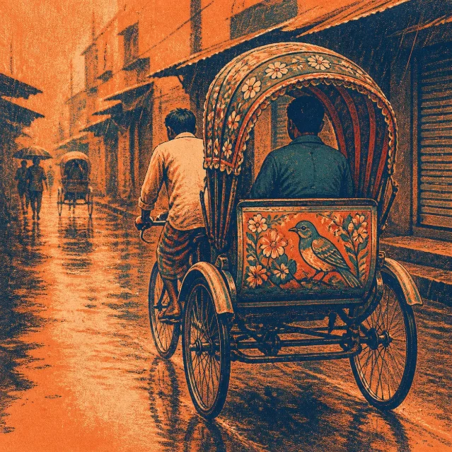 A day in Dhaka: Rickshaws, rain, and the long way home